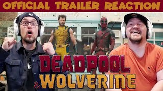 DEADPOOL & WOLVERINE OFFICIAL TRAILER REACTION | DEADPOOL 3 | TRAILER BREAKDOWN | HUGH JACKMAN | MCU