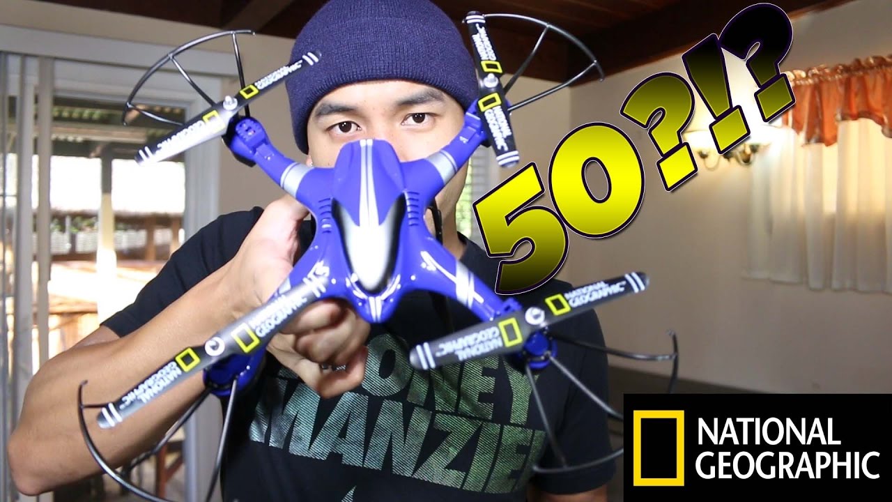 $50 National Geographic Drone?!? | Unboxing and Review