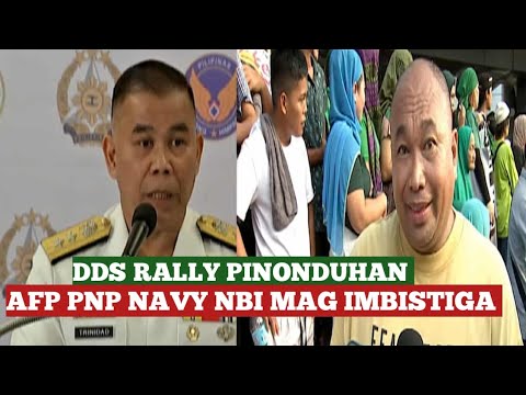 RETIRADONG AT DDS RALLY PINUNDUHAN NG DAYUHAN AYON SA MILITARY | APELA ...