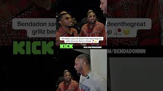 Bendadonnn Said Deen The Great’s Grillz Look Cheap 😭💀 #kick #bendadonnn #deenthegreat #rap