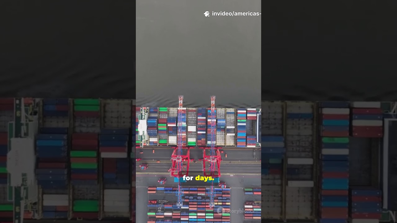 U.S. PORTS PARALYZED: 325,000 Containers STRANDED as Trump’s Tariffs SHATTER Supply Chains!