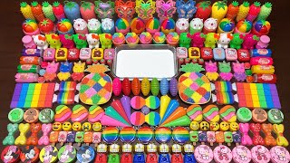 RELAXING WITH FOAM AND CLAY PIPING BAG | Mixing Random Things Into GLOSSY Slime #2094