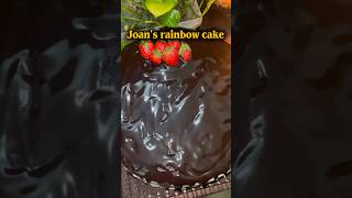 🎂 Joan’s Rainbow Cake 🎂, Joan’s Homemade Layered Cake#food #cake #sweet #dessert #easyrecipe