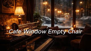 Cafe Window Empty Chair