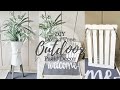 DIY DOLLAR TREE OUTDOOR PATIO DECOR