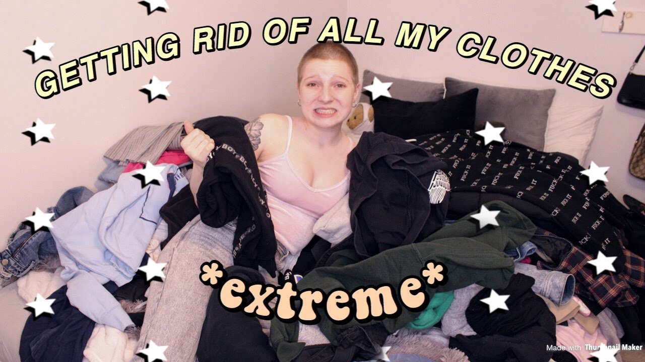 MASSIVE closet clean out 2020! | spring cleaning and DECLUTTERING - YouTube
