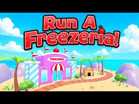 [LIVE] Roblox : Run A Freezeria 🥤 ทำงานในร้านขายน้ำปั่น !!! (ASMR)