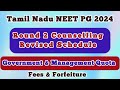 Round 2 Counselling Revised Schedule | Tamil Nadu NEET PG 2024 | Government &amp; Management Quota Dates