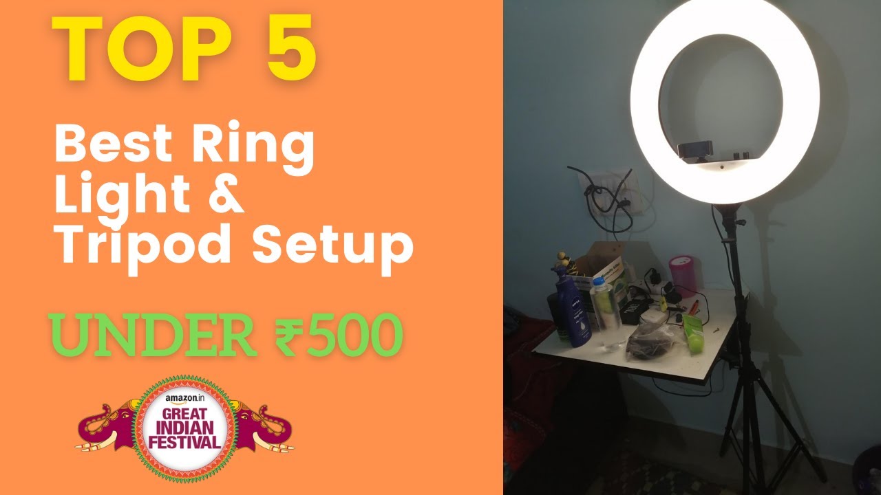 Delta MJ33 Big 13inch/33cm RGB Ring Light with 7feet long tripod stand -  Delta Store