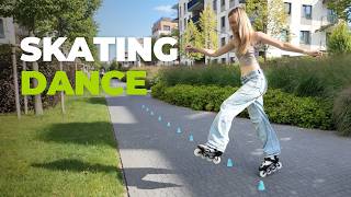 Freestyle Slalom Skating Impro - Cut to the Feeling by Carly Rae Jepsen | Day 22
