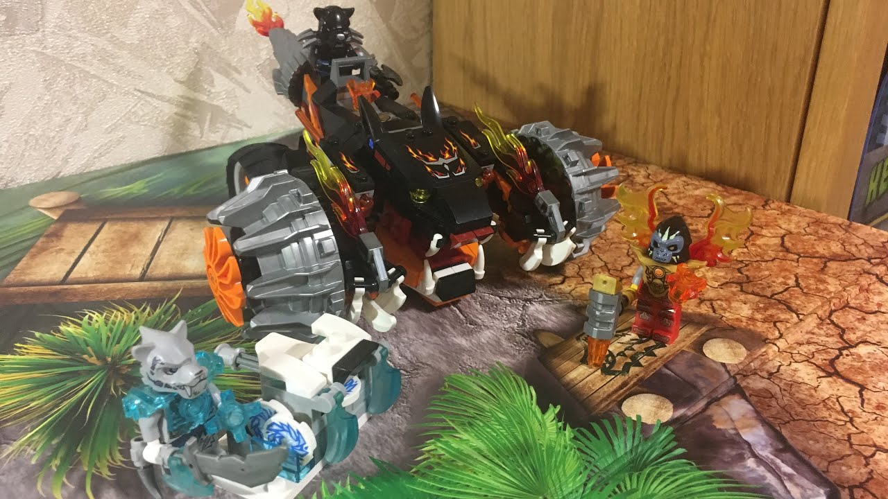 Обзор на набор LEGO Chima 70222 Tormak’s Shadow Blazer