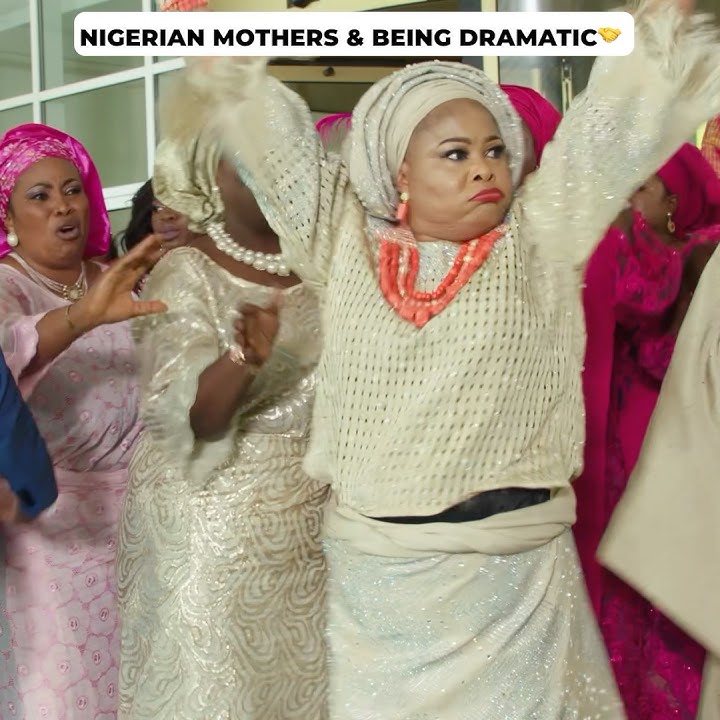 One thing about Nigerian mothers? They will turn every thing into a full-blown dramatic production😭