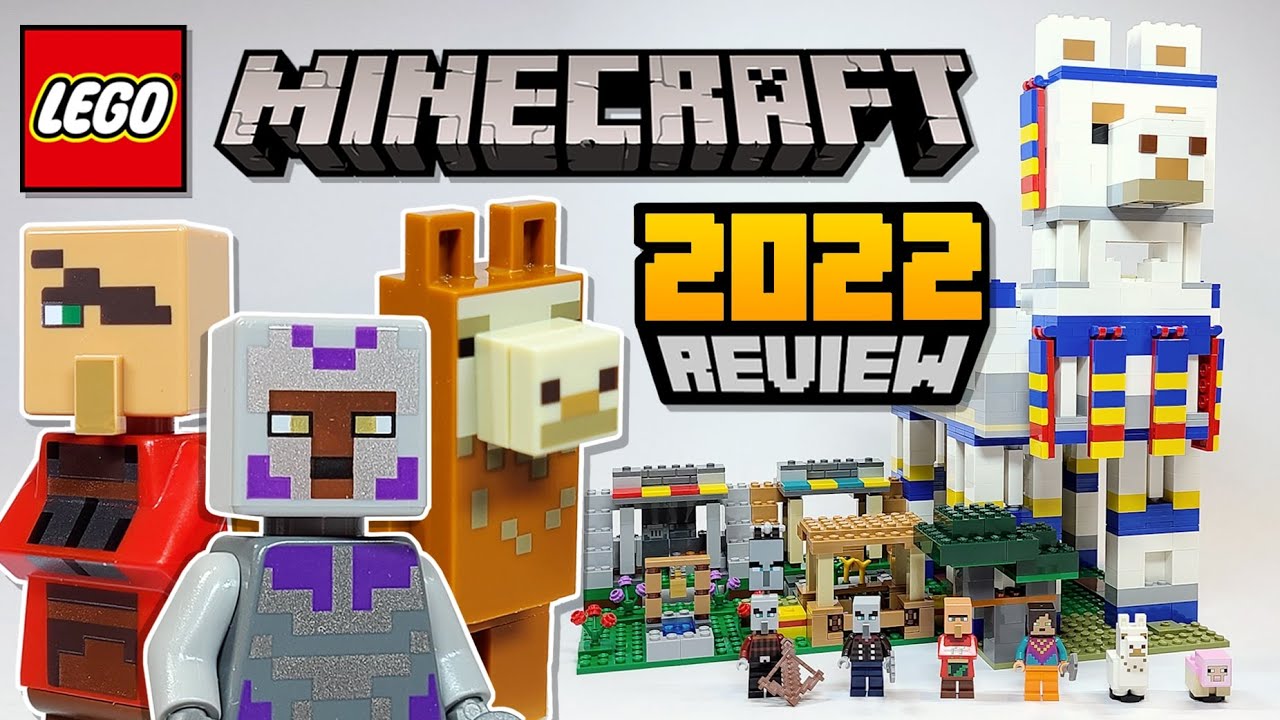 LEGO Minecraft The Llama Village (21188) - 2022 Set Review - YouTube