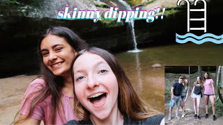 we went skinny dipping at midnight and almost got caught