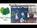 Mind blowing performance by ist std students infant jesus central school pongummoodu