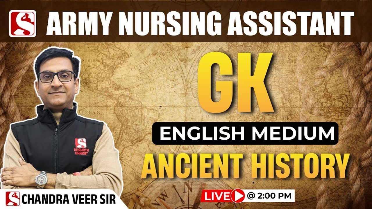 Ancient History -2 II Army N A & Tech || English Medium II by Chandraveer sir || Shaurya Bharat