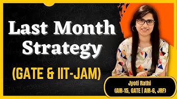 Preparation Strategy for GATE 2023 Chemistry|GATE Preparation Chemistry|IIT JAM Preparation Strategy