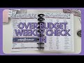 WAY OVER BUDGET Week Three January Budget Check in | Budget with me | Plan with Kaye