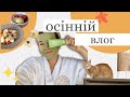 ВЛОГ Осінній 🍃 Зелена маска, рецепт шарлотки. Вирішила стати амбассадором осені 🥧