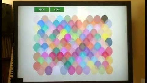 NFC Type2Tag | Touch Screen Demo