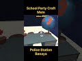 School Party Craft Mein Police Station Banaya 👮🚨