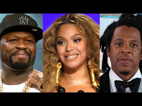  Beyoncé SENDS 50Cent A Strong Message For Running Over Jay Z