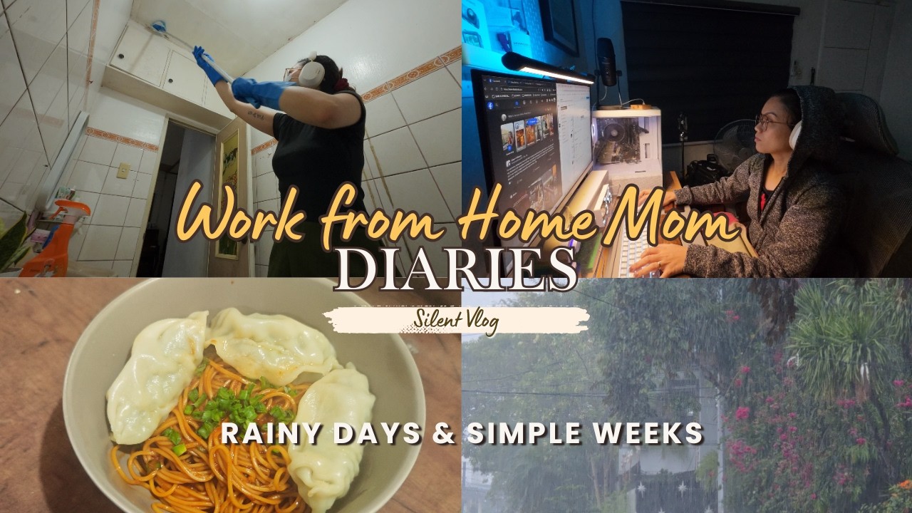 Rainy Days, Sizzling Nights & Small Wins | A Week in My Life as a WFH Mom