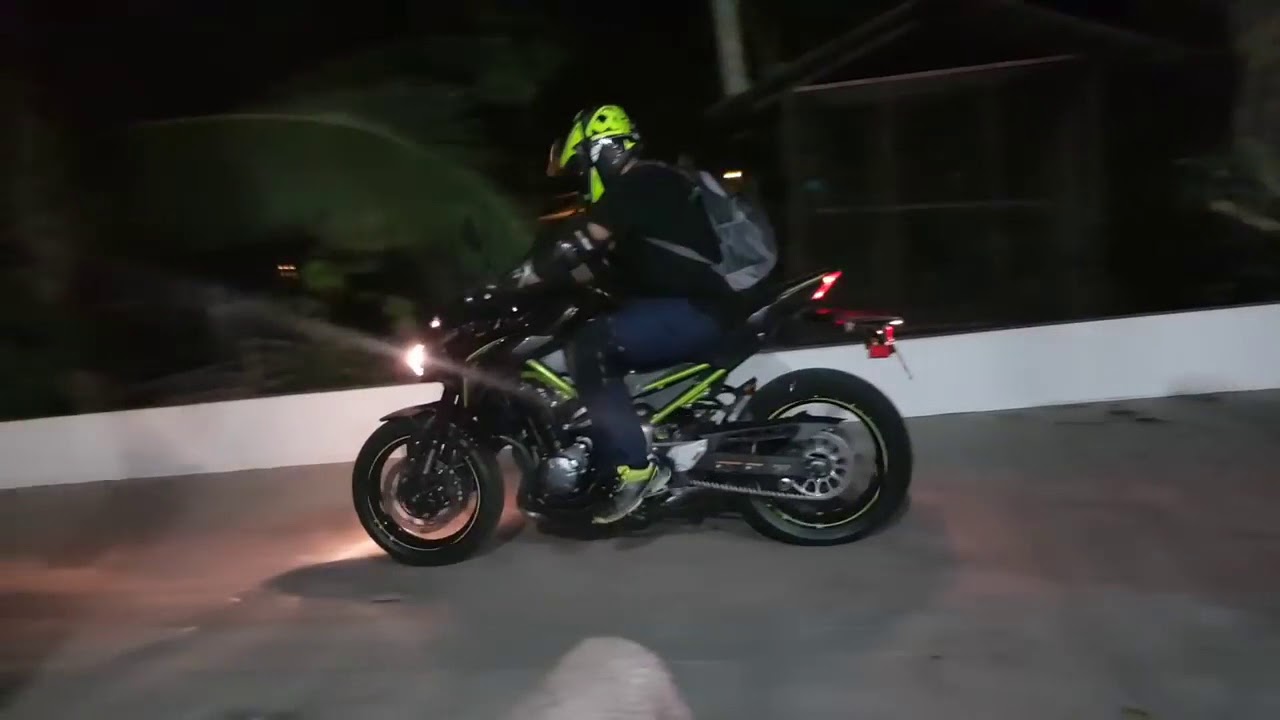 Best exhaust sound of kawasaki z900 YouTube