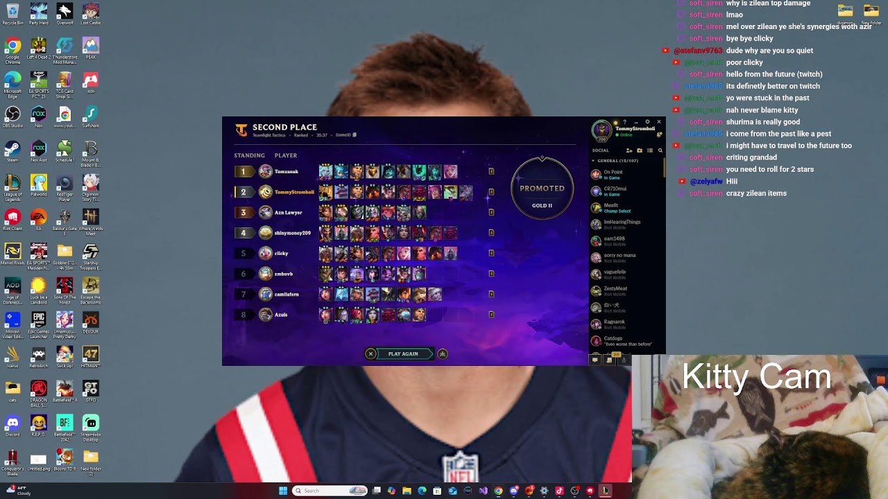 I broke the stream again boys