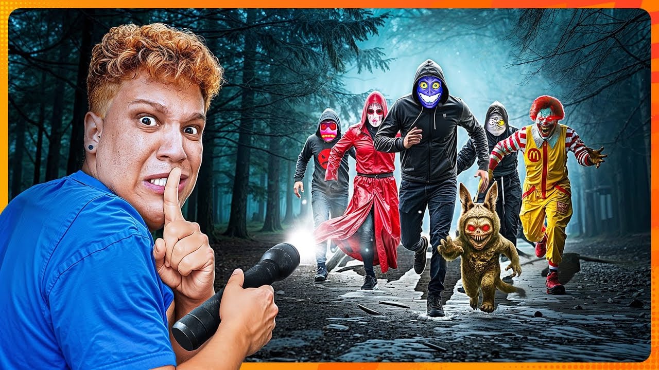 ENTREI NA FLORESTA PROIBIDA ÀS 3 HORAS DA MANHÃ E ISSO ACONTECEU…