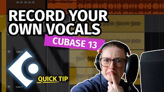 RECORD YOUR OWN VOCALS | Quick Tip Cubase 13 screenshot 4