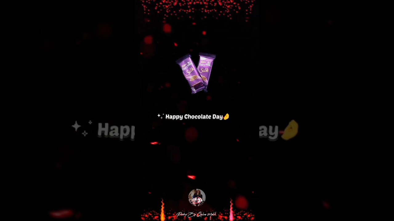 HAPPY CHOCOLATE DAY 🍫❤|CHOCOLATE DAY SPECIAL POETRY 💞💐|