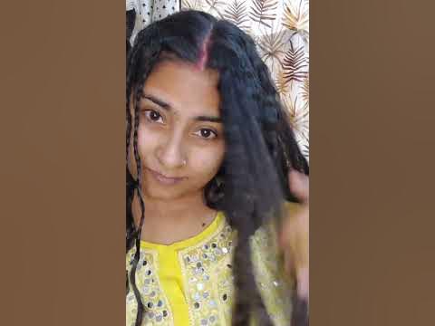  रात में मैंने अपने बलों का ये हाल किया है !🤣 ||Heatless Curls with ...