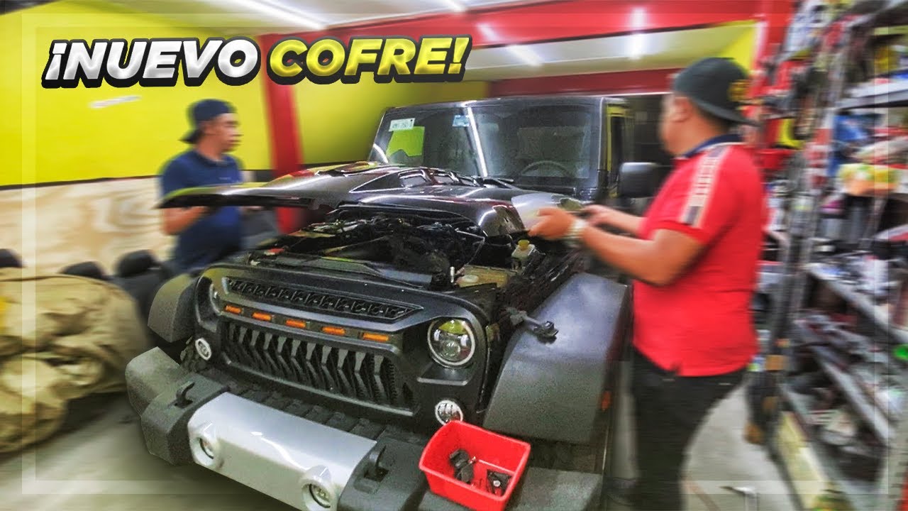 NUEVO COFRE PARA MI JEEP *Se ve mucho mejor* | ManuelRivera11