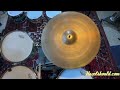 1950s ZILDJIAN 20" DARK Ride 2050 g
