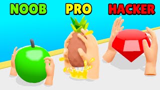 🤢 NOOB vs 😎 PRO vs 😈 HACKER - Hand Squeeze 3D | Download App Store APK screenshot 4
