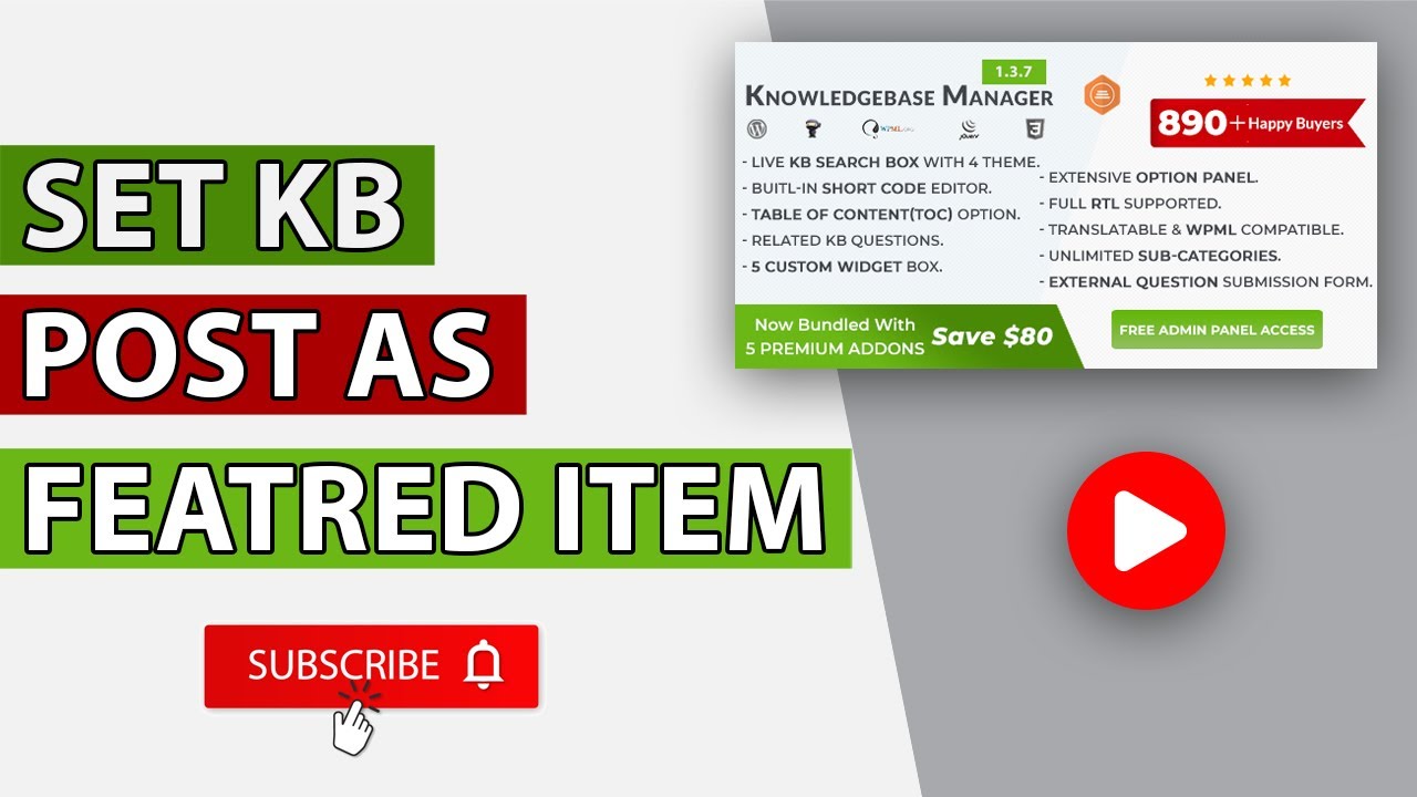 Featured items. Featured items