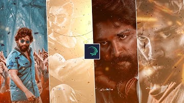Allu Arjun Mass 🔥 Attitude Status Video Editing Alight Motion || #alluarjun #alightmotiontutorial ||