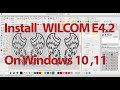 Wilcom e4.2 free installation on windows 10 and 11