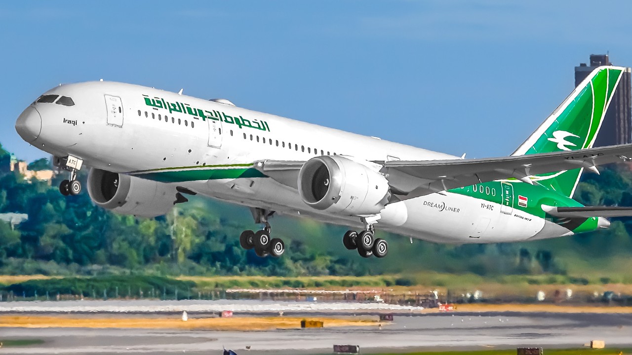 🇺🇸 NEW YORK John F. Kennedy Airport Plane Spotting + Aircraft & Flight Route Information Subtitles !