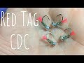 Red tag cdc nymph montage par benoit farcy