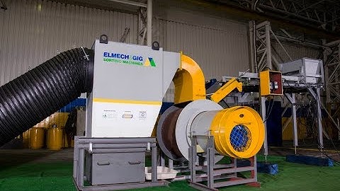 Pneumatic sorter machine ELMECH&GIG