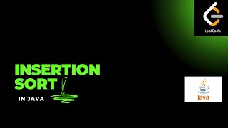 Insertion Sort |Algo Craft | Data - structures |Algorithm - Theory + Code