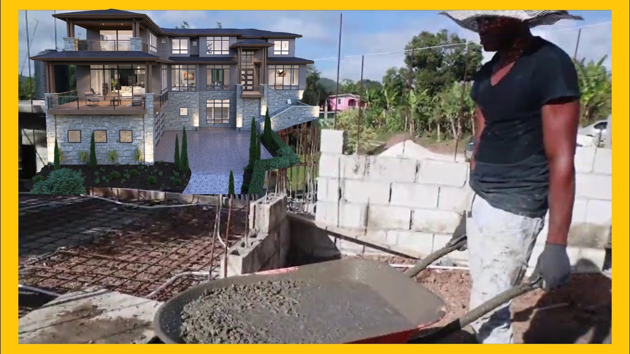 JAMAICA VLOG 2021 DECKING OUR HOUSE IN JAMAICA (PT. 1) YouTube