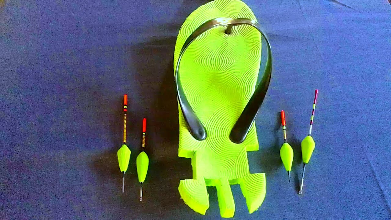 IDE BARU NIIIHHH.!!!! Cara membuat Pelampung Anti Badai dari sandal bekas