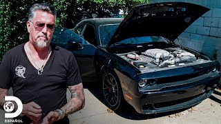 Recupera un Dodge Challenger Hellcat que le fue robado | El Dúo mecánico | Discovery En Español
