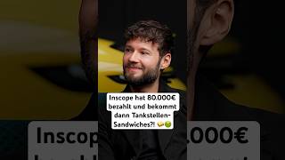 Inscope hat 80.000€ bezahlt und bekommt dann Tankstellen-Sandwiches?! 🥪🤢