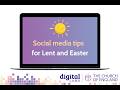 Special Webinar Social Media Tips For Lent And Easter Special Webinar Social Media Tips For Lent And Easter