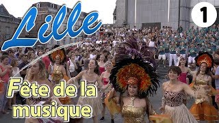 ATABAK │ École de samba - Fête de la Musique à Lille. HD Video 1.