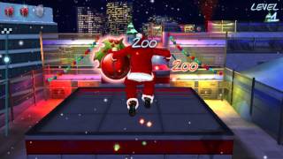 Free running 2 santa dash level 1 screenshot 2